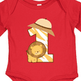 thumbnail image 4 of Inktastic Safari 1st Birthday Jungle Animal 1 Year Old Boys or Girls Long Sleeve Baby Bodysuit, 4 of 5