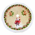 thumbnail image 1 of Feliz Navidad árbol falda Navidad vacaciones Santa Reno decoración adorno fiesta en casa árbol estera delantal 98cm Jumpingount JR0756-03, 1 of 4