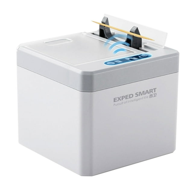 Intelligent Induction Toothpick Dispenser Automatic Battery Operated Home Restaurant Hotel Tabletop Toothpick Cylinder