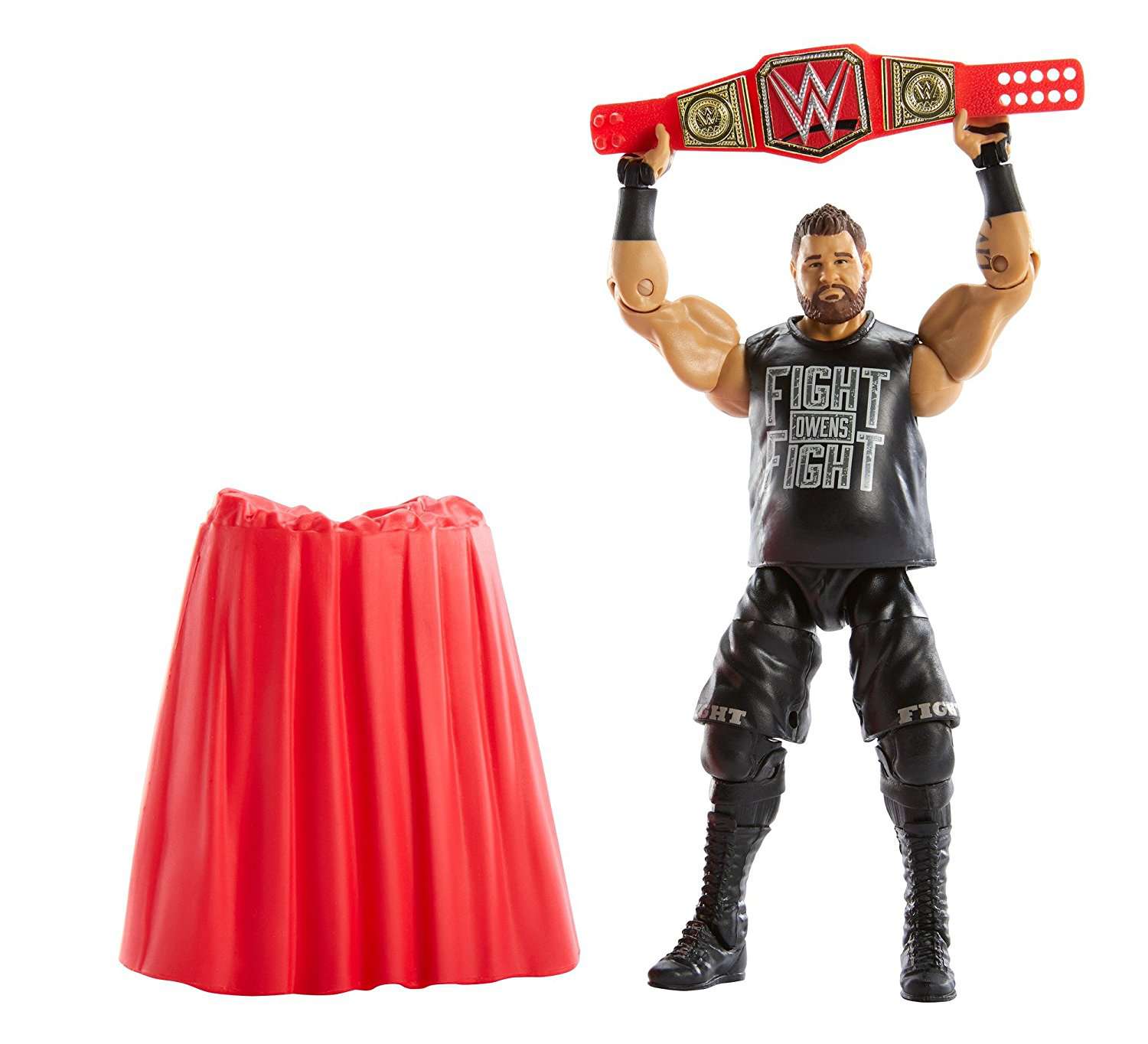 WWE Elite Collection Kevin Owens Action Figure, 6 In Deluxe Articulation And Accessories