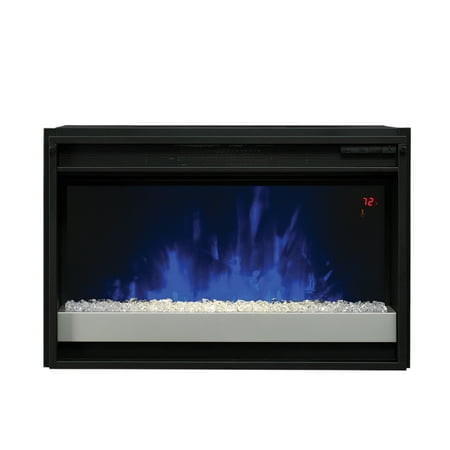 

26 Contemporary Electric Fireplace Insert with Safer Plug®