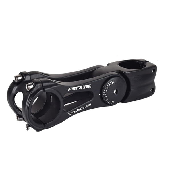 Vástago de Bicicleta Ajustable ± 85 degree Vástago de MTB de Aleación de Aluminio Vástago de Manillar Corto para Bicicleta de Montaña, Bicicleta de Carrete 110 mm Soledad Vástago de bicicleta
