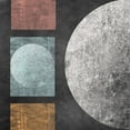 thumbnail image 2 of Orlov, Irena 20x20 White Modern Wood Framed Museum Art Print Titled - Geometry Mystery Moon II, 2 of 4