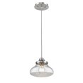 thumbnail image 1 of Golden Lighting 3417-S PW-CC Asha Small Pendant, Pewter & Crushed Crystal Glass, 1 of 1