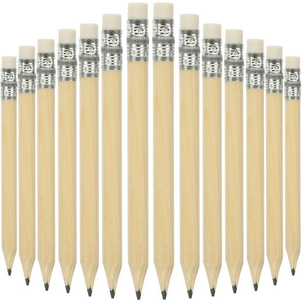 40 mini lápices de golf de madera, pequeños lápices de golf, lápices de dibujo cortos para oficina.