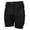Pants-276Black, variant on Mens Compression Shorts Protective Hip Butt Pad Padded Shorts Breathable Armor Bike Shorts Safety Skiing Skating Snowboarding Wear