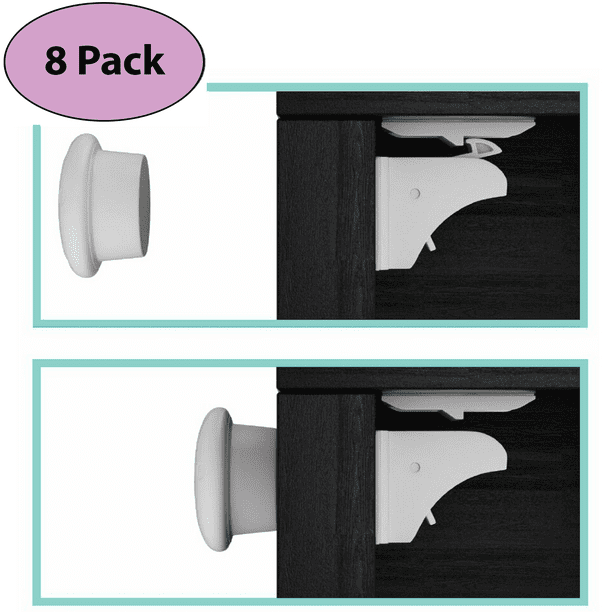 EliteBaby Baby Proofing Locks, Set of 8 Locks and 2