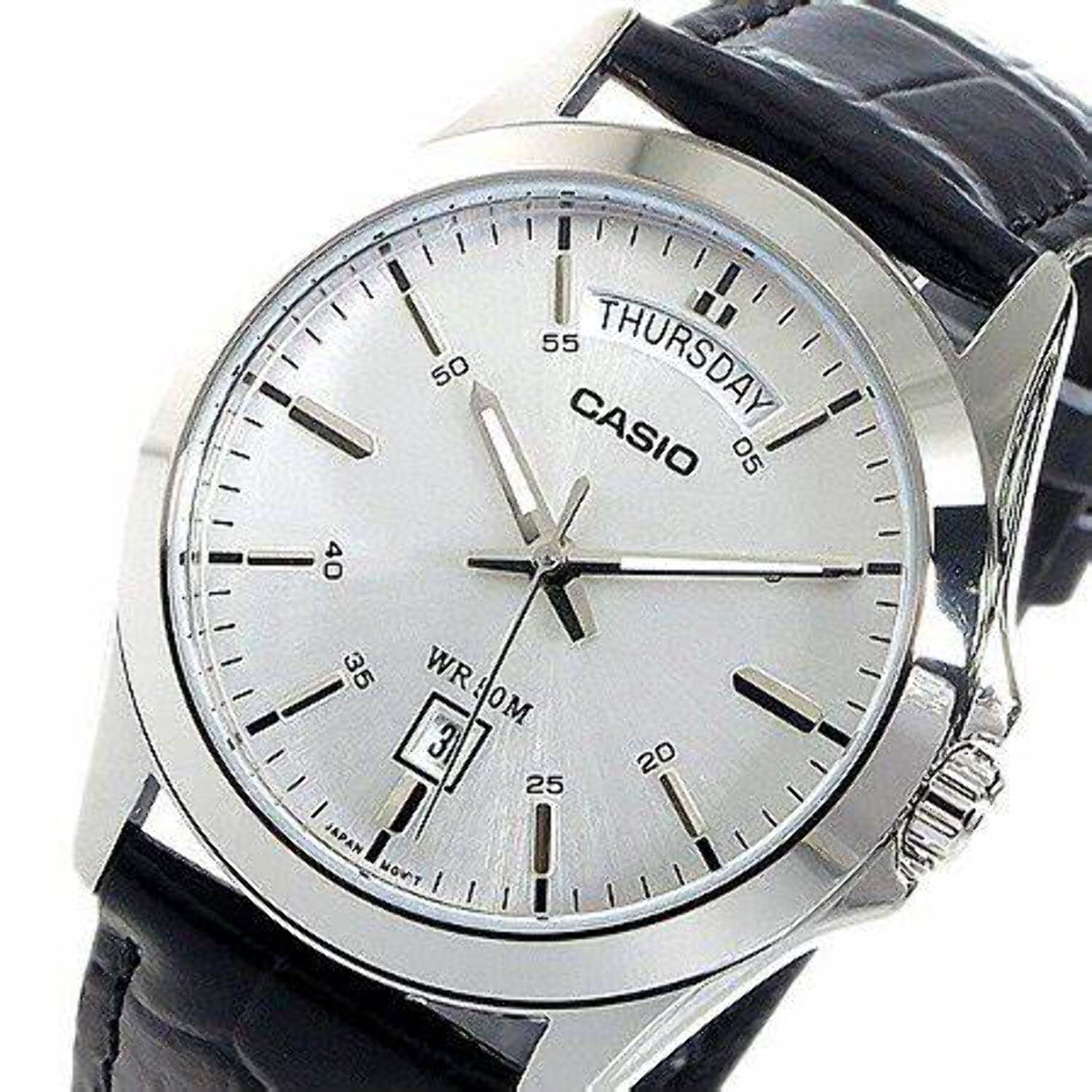 Classic Silver Watch MTP1370L-7A