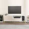 thumbnail image 6 of Decorotika Utopia Tv Stand White Beige, 6 of 8