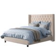 thumbnail image 1 of Fairfield King Bed with Tufted and Winged Headboard, 1 of 9