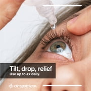 Droptics Extra Strength Redness Relief Eye Drops, Moisturizing Relief for Dry and Tired Eyes, 5ml (0.17 fl oz)