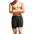 thumbnail image 5 of ZenCart Men Swimming Shorts Quick-drying Swim Trunks Drawstring Elastic Waist Double-Layered Bathing Suit Anti-UV Snug Fit Swimming Trunks, 5 of 8