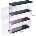 thumbnail image 2 of Shelf Clear Acrylic Display Case with Door WallMounted Display Shelf for Funko Pop Countertop Display Case for Collectible Action Figure Storage Organizer .x.x., 2 of 7