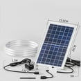 thumbnail image 2 of Solar Water Pump Submersible Pump 3W 200 L/H For Garden Ponds & Fountains, 2 of 4