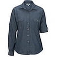 thumbnail image 2 of Edwards Garment Women's Roll Sleeve Button Shirts, Style 5298, 2 of 2