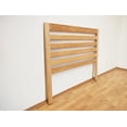 thumbnail image 2 of Cabecera Para Cama Matrimonial Modelo Lisboa Madera De Pino Cera Transparente Muebles GM, 2 of 2