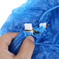 thumbnail image 4 of Couvre-chaussures Bleu, Couverture de Chaussure Propre à la Maison Portable, 100Pcs Couvre-Chaussures Jetables pour Chaussures Automatiques Machine Usage à Domicile Bureau, 4 of 7