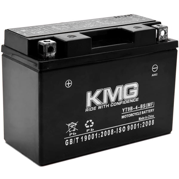 KMG YT9B4BS Battery Compatible with Yamaha 400 YP400