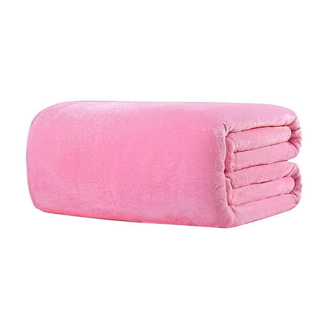 Home Improvement Lightweight Summer Blanket For Bedroom And Living Room Soft Polyester Solid Color Throw Blanket 150x200cm Comfortable Breathable Blanket