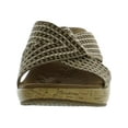 thumbnail image 2 of Skechers Womens Call Beverlee-Delighted Slip On Open Toe Wedge Sandals, 2 of 3