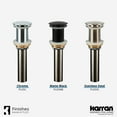 thumbnail image 4 of Karran Usa Pu25 Karran Pu25 Pop-Up Vanity Bowl Drain - Chrome, 4 of 5