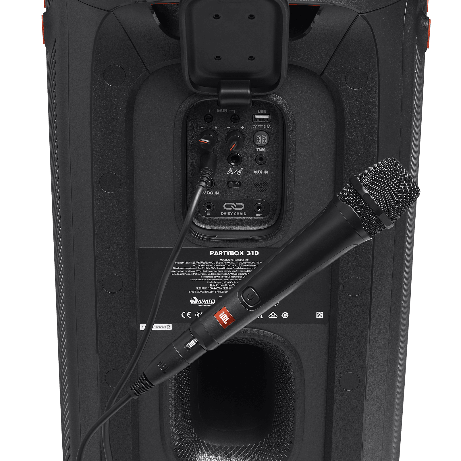 JBL PBM100 Wired Microphone, Wired Dynamic Vocal Mic with Cable