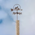 thumbnail image 4 of EXHUMKY Veleta Decorativa De Jardín Marrón Para Exterior Con Instalación Sencilla Y Moderno, 4 of 8