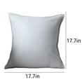 SPOORYYO Decorative Pillow Cover 17x17 inches Multicolor Polyester