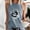 Gray, variant on Sakmal Womens Summer Tops Gray Sleeveless Love Heart Crew Neck Tank Tops Womens Shirts