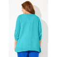 thumbnail image 4 of Catherines Women's Plus Size Anywear Pucker Cotton Cardigan, 4 of 4