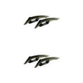 thumbnail image 3 of relayinert Plastic Aerodynamic Spoiler Wing Moto 250SR Sticker Motorcycle Motorcycle Motorcycle Accessories black 2Set, 3 of 6