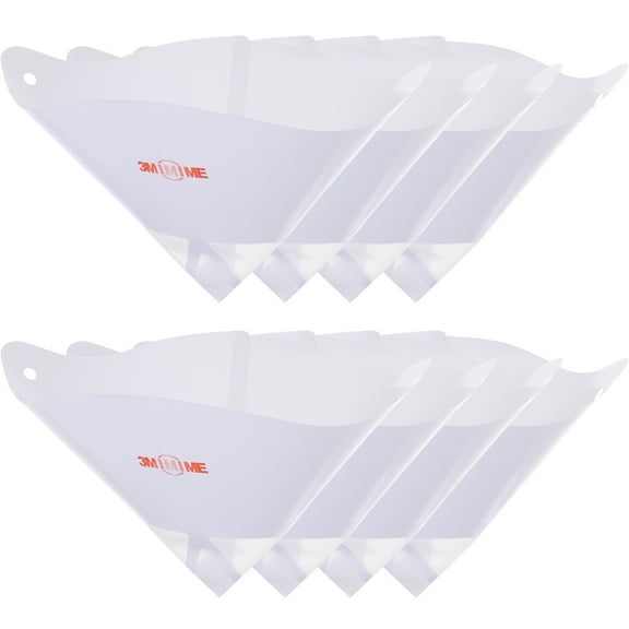 RENACLIPY Paper Funnel Transparent Paper 50Pcs for Car Auto Oil Paint Filter