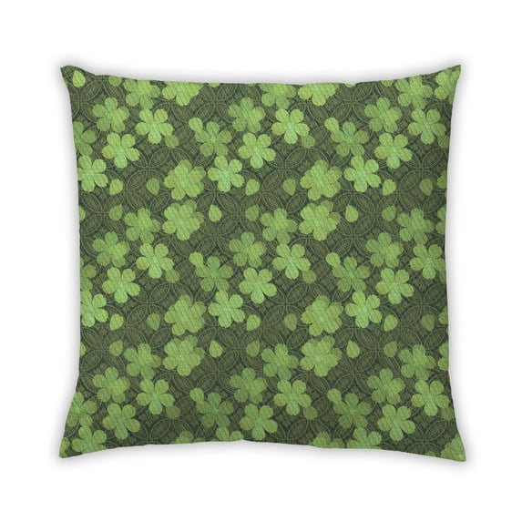 Ahgly Company Outdoor Square Contemporary Throw Pillow, 18 inch by 18 inch