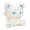 C, variant on Ultra Soft Sleeping Cat Plush Doll with Embroidered Face Cute Bedroom Decor Comfort Companion for Pet Lovers Bear Design