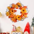 thumbnail image 4 of VerPetridure Thanksgiving Wreath for Front Door Fall Wreath Fall Decorative Wreath for Thanksgiving Decorations Indoor Outdoor Farmhouse Party Supplies, 4 of 8
