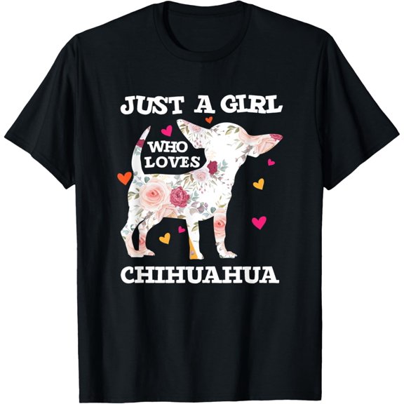 Dog Lover Motive - Chihuahua clothes for Dog Owner Chihuahua T-Shirt men and women can wear, black, white, gifts