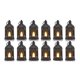 thumbnail image 1 of Yuarrent 2x Linternas negras que agregan un toque mágico Iluminan las noches de Halloween Cómo dimensionar Viene con Iluminación navideña negro-12PCS, 1 of 6