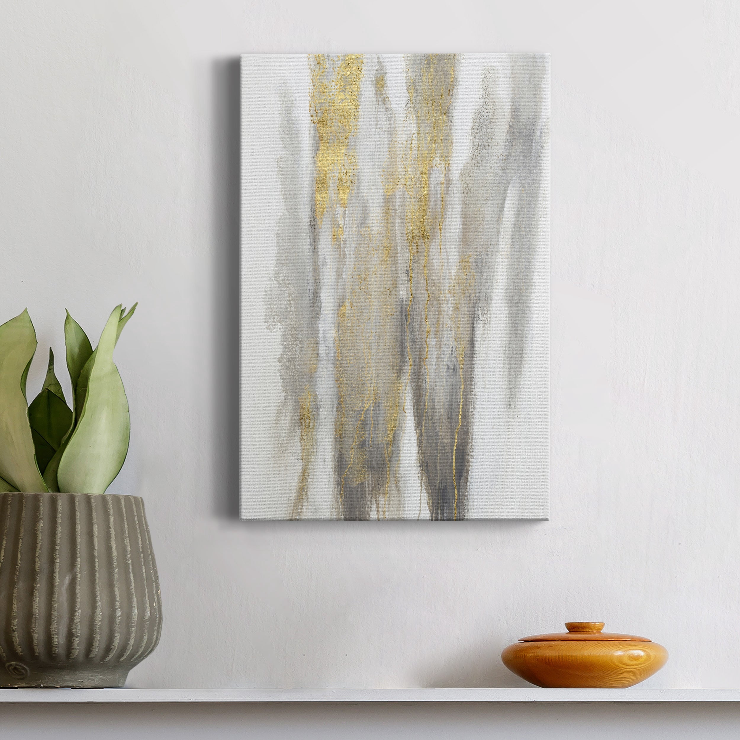Free-Flowing I Premium Gallery Wrapped Canvas - Ready to Hang