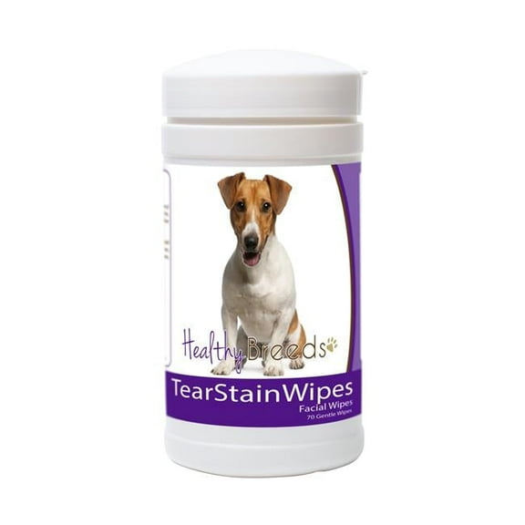 Healthy Breeds 840235152798 Jack Russell Terrier Tear Stain Wipes