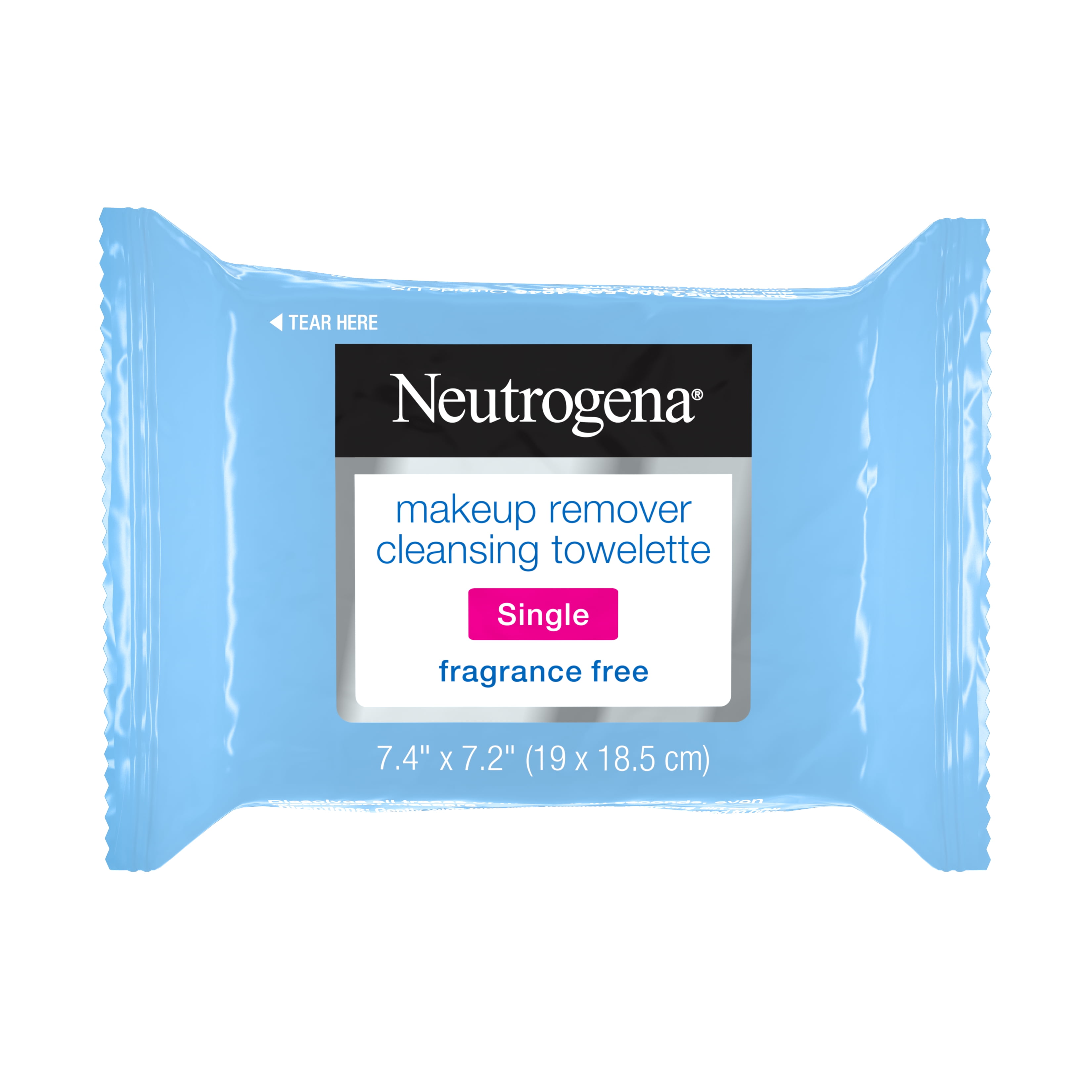 20 Count, Individually Wrapped FragranceFree Makeup Removing Cleansing