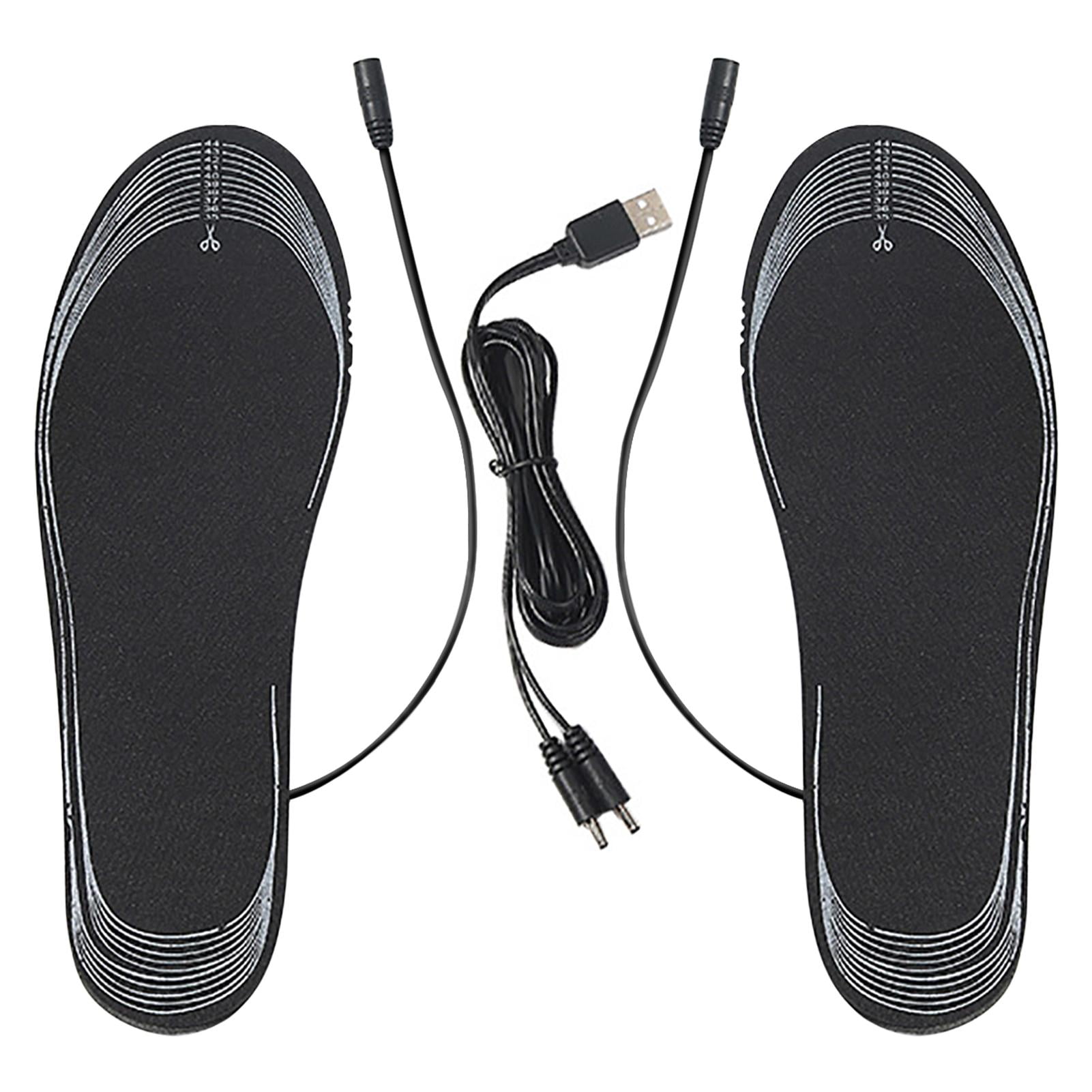 Details about   USB Warmer Foot Shoes Plush Warm Electric Slipper Feet Heat Washable Winter US