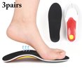thumbnail image 2 of 3 Pairs Shoes Insole Breathable Cuttable Shock Absorbent Arch Support Insole, 2 of 9