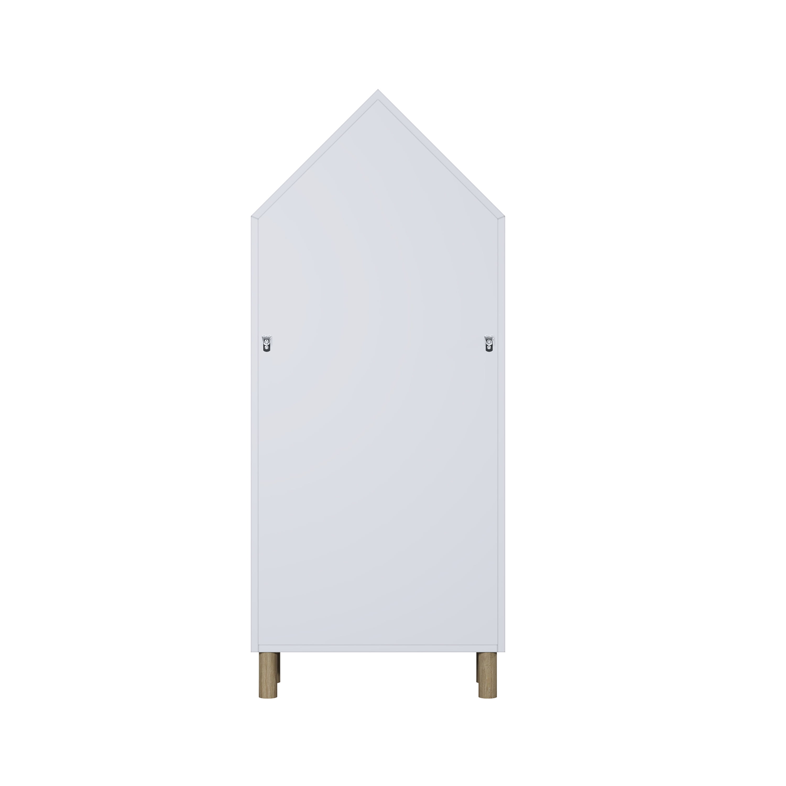 House of Happy, House Shaped Bookshelf, White