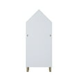 thumbnail image 4 of House of Happy, House Shaped Bookshelf, White, 4 of 5