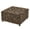 Coffee, variant on S-HOME Classic Tufted Design Storage Ottoman With Nailhead Trim 30 Inch Square Upholstered Footstool For Living Room Or Bedroom Decor, Green