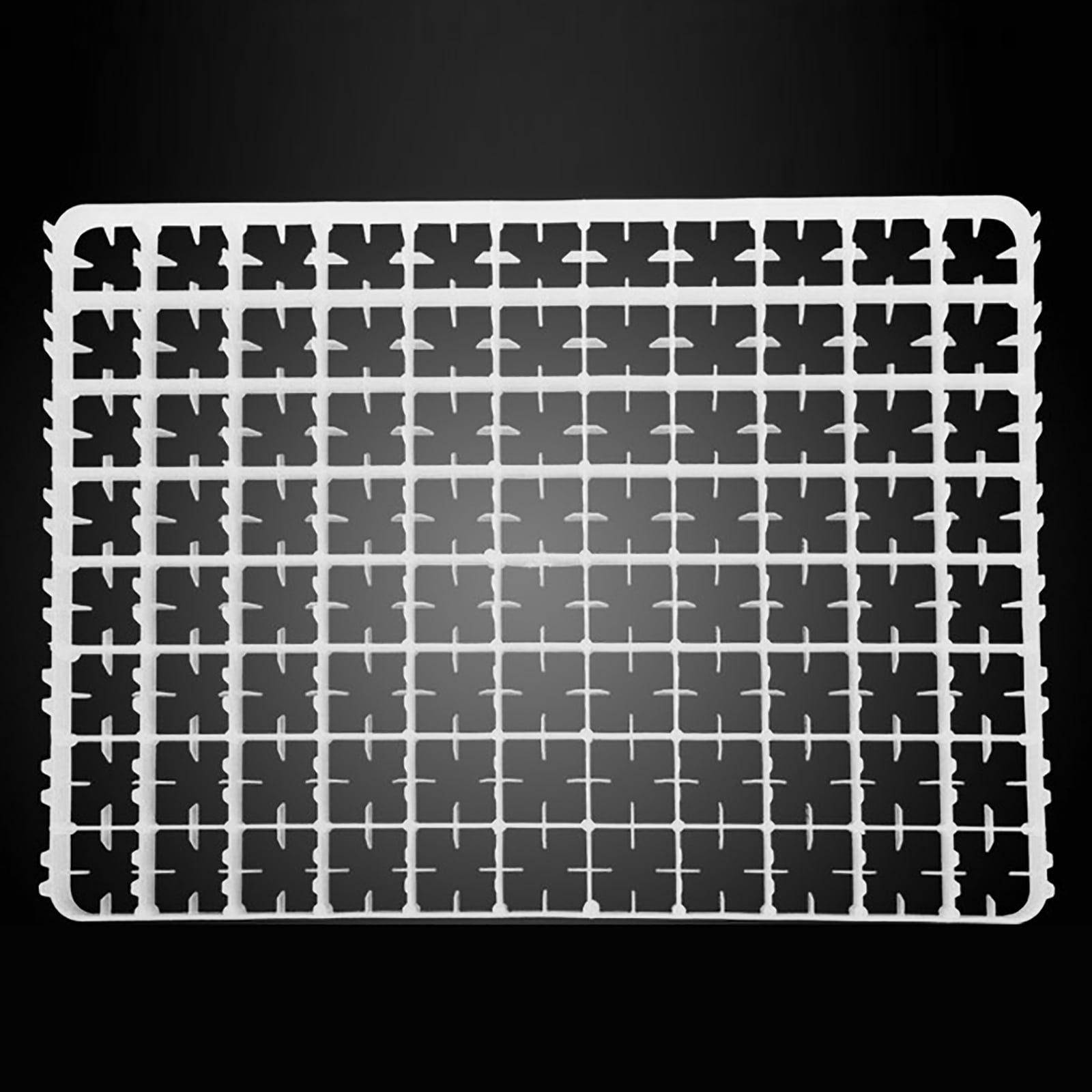 Dwellnix Bulk Egg Cartons, Set of 5 Trays Holding 88 Eggs Total, Stackable Egg Storage Containers for Refrigerators