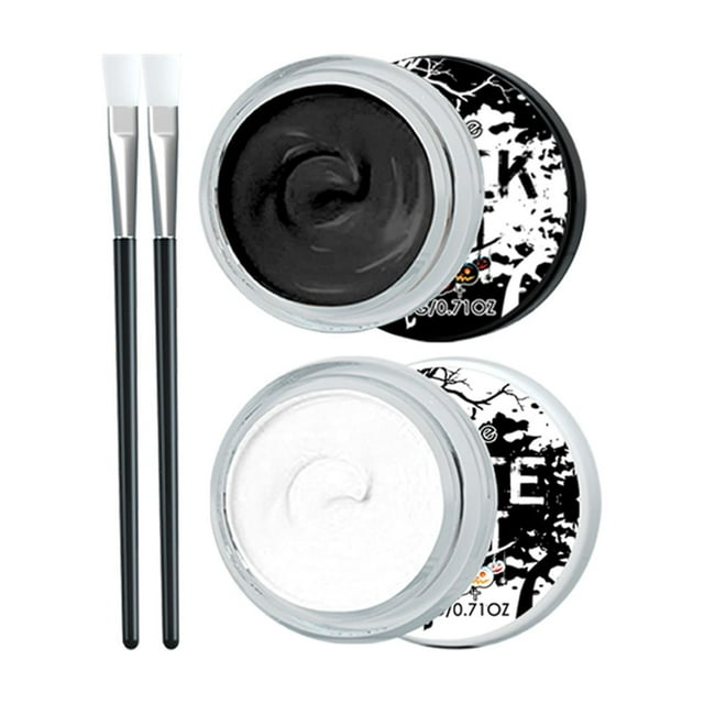 Ckulufk Painting Kit Body And Painting Kit For Halloween Special Effects Clown Skeleton Cosplay Makeup Kit