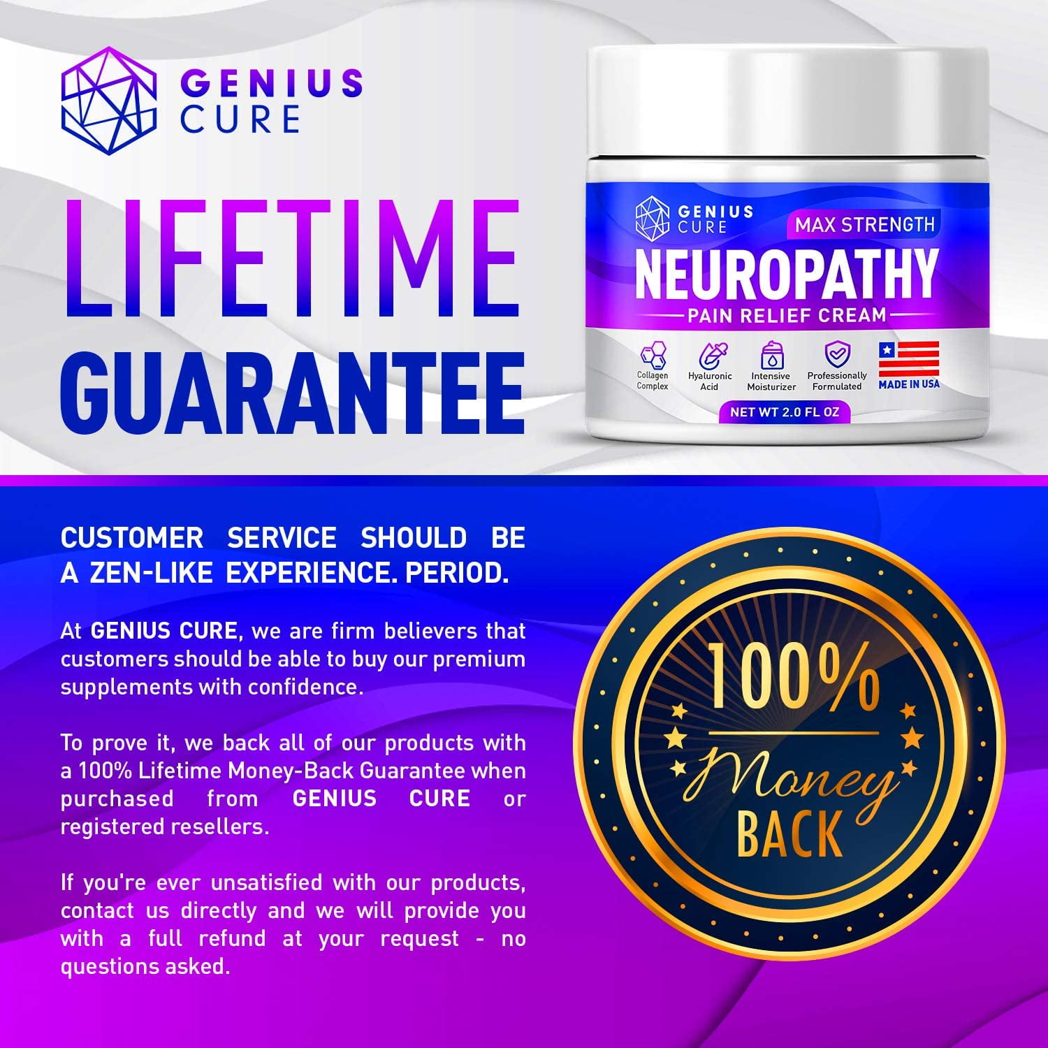 Buy Neuropathy Nerve Pain Relief Cream Maximum Strength Relief Cream