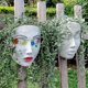 thumbnail image 2 of Face Flower Pot Wall Mounted Flower Pot Home Garden Wall Decorations, 2 of 5