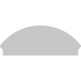 thumbnail image 5 of Ekena Millwork 46"W x 18-3/8"H x 2-3/4"P Segment Arch Smooth Architectural Grade PVC Combination Pediment, 5 of 7